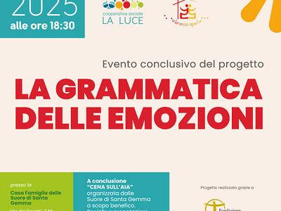 &quot;La grammatica delle emozioni&quot;: venerdì 4 luglio l&#039;evento conclusivo del progetto