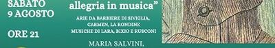 Una voce poco fa: allegria in musica prosegue la rassegna concertistica "Celle sotto le stelle"